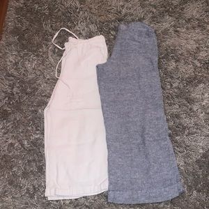 Set of linen pants